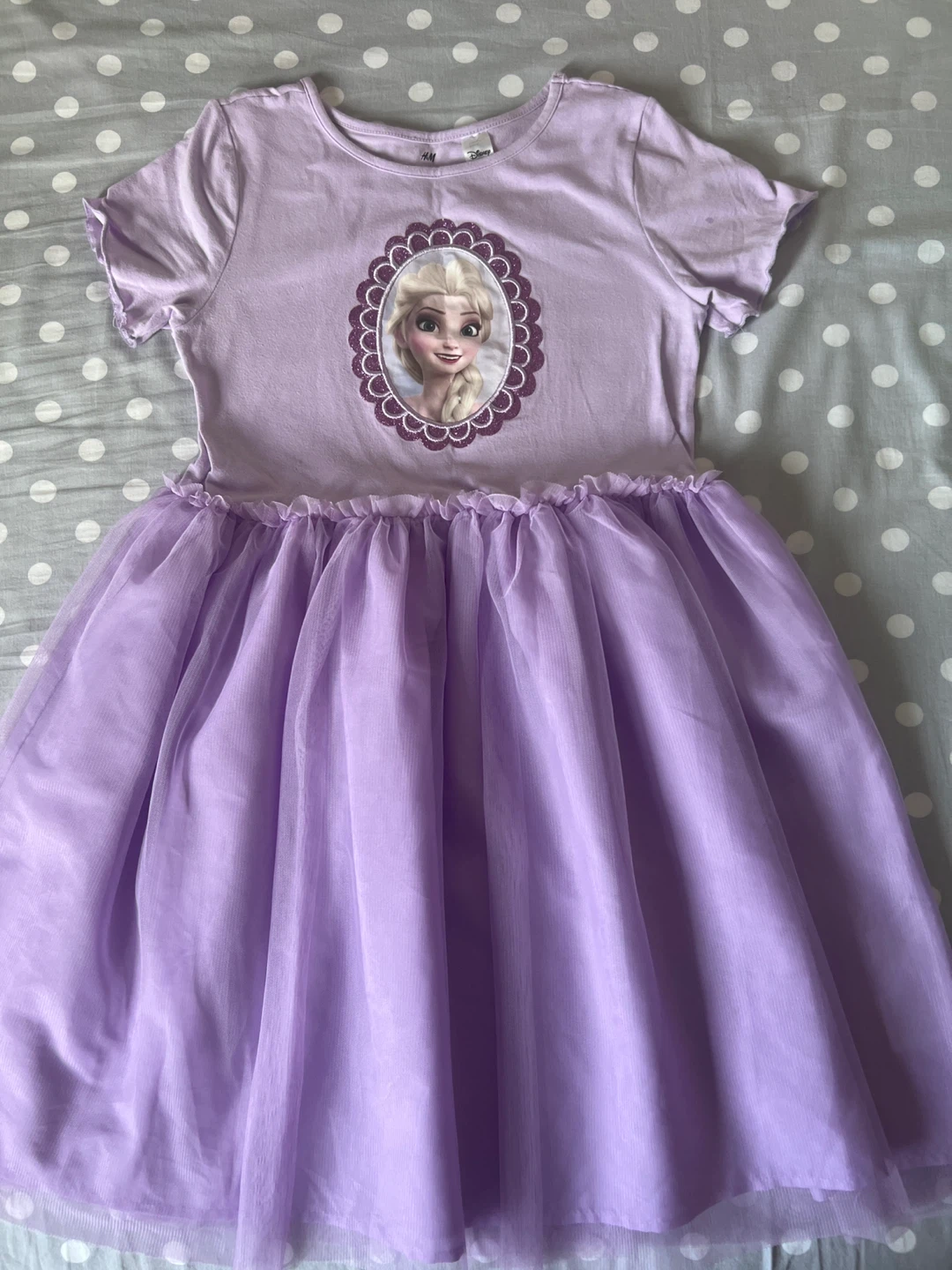H&M Disney Frozen Elsa Tulle Dress Size 8/10 - photo 2