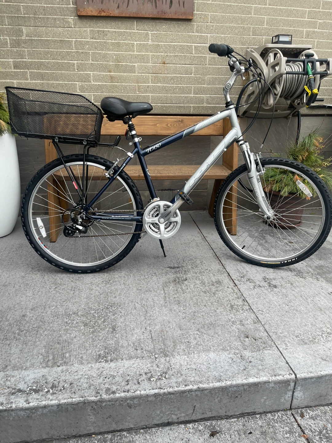 21 Speed KHS Mountain Bike with Basket $325 - photo 2