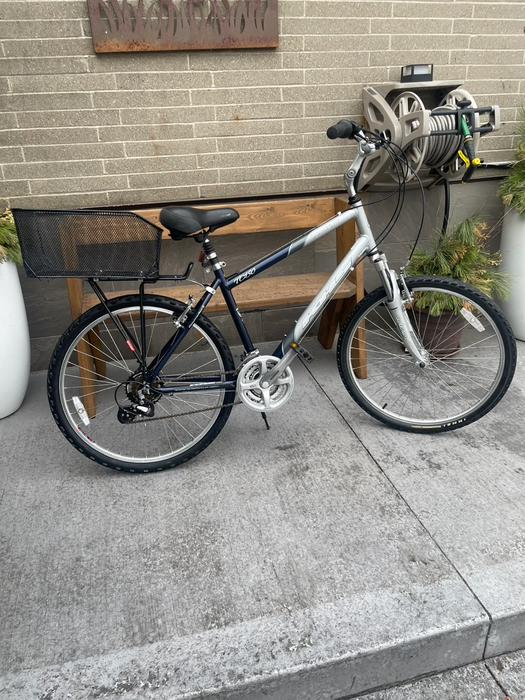 21 Speed KHS Mountain Bike with Basket $325 - photo 3