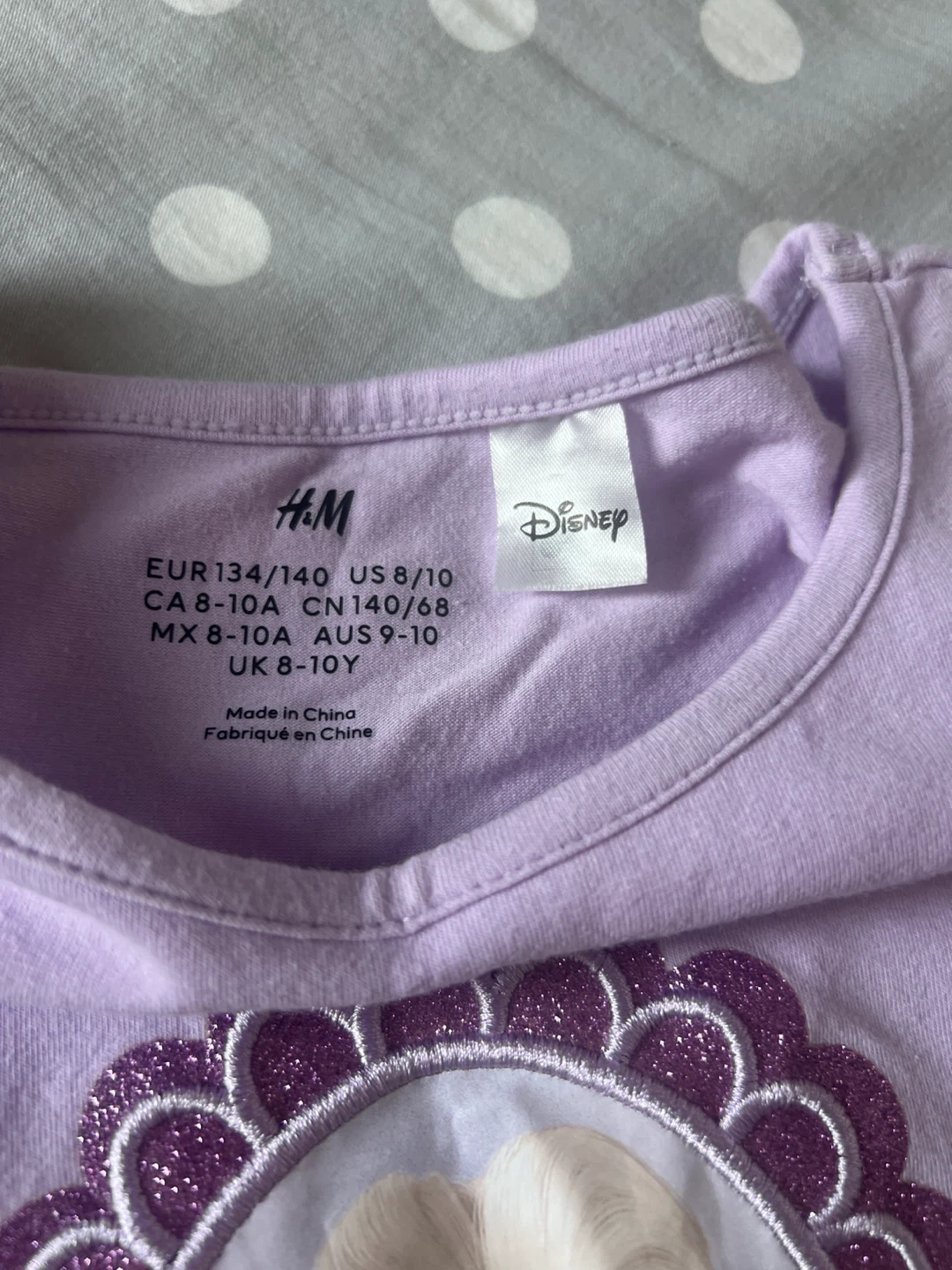 H&M Disney Frozen Elsa Tulle Dress Size 8/10 - photo 4