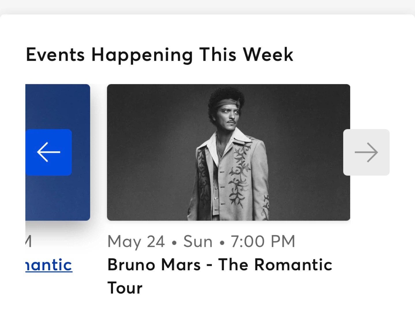 Bruno Mars - May 24 and May 28 in Toronto!