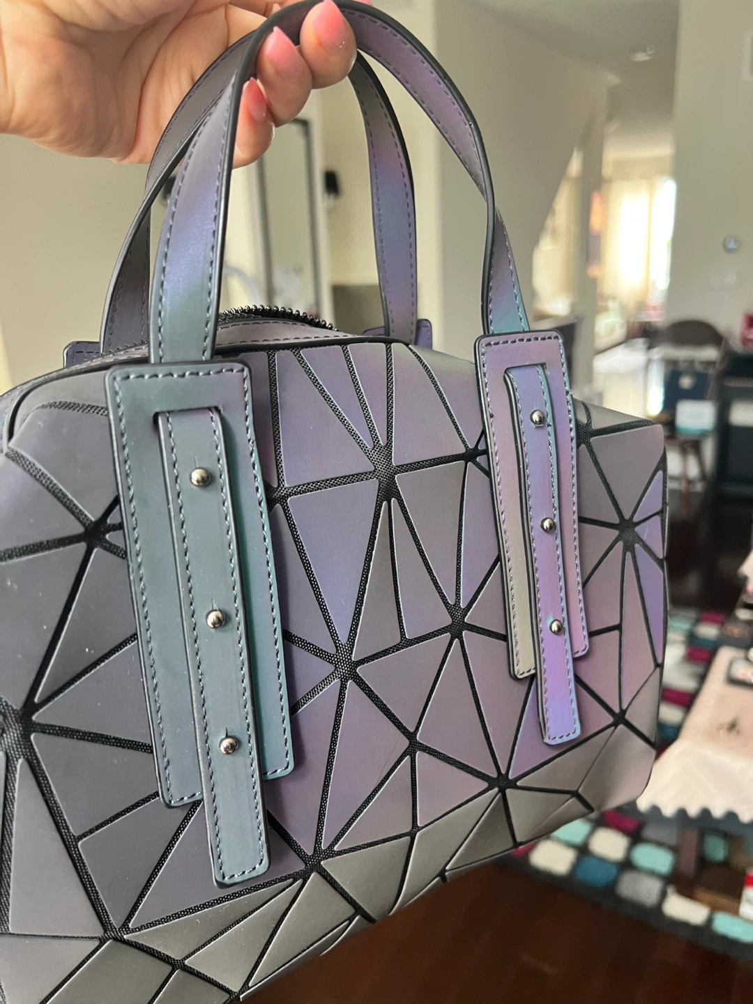 Geometric Prism Handbag