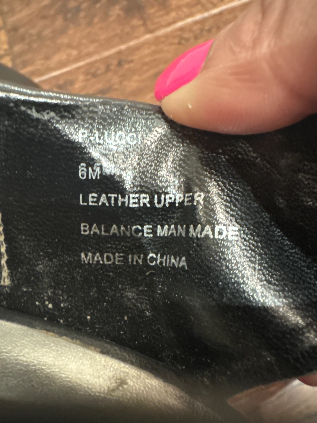 Steve Madden Black Leather Peep-Toe Heels - Size 6M - photo 5