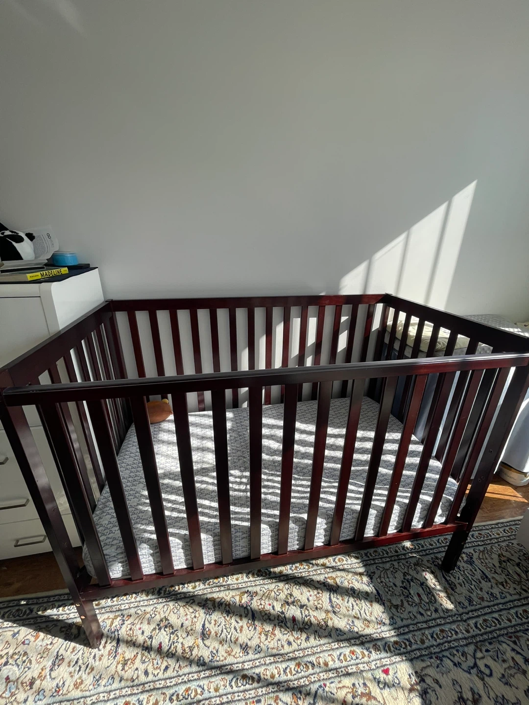 Crib with Mattress and Bedding - photo 2