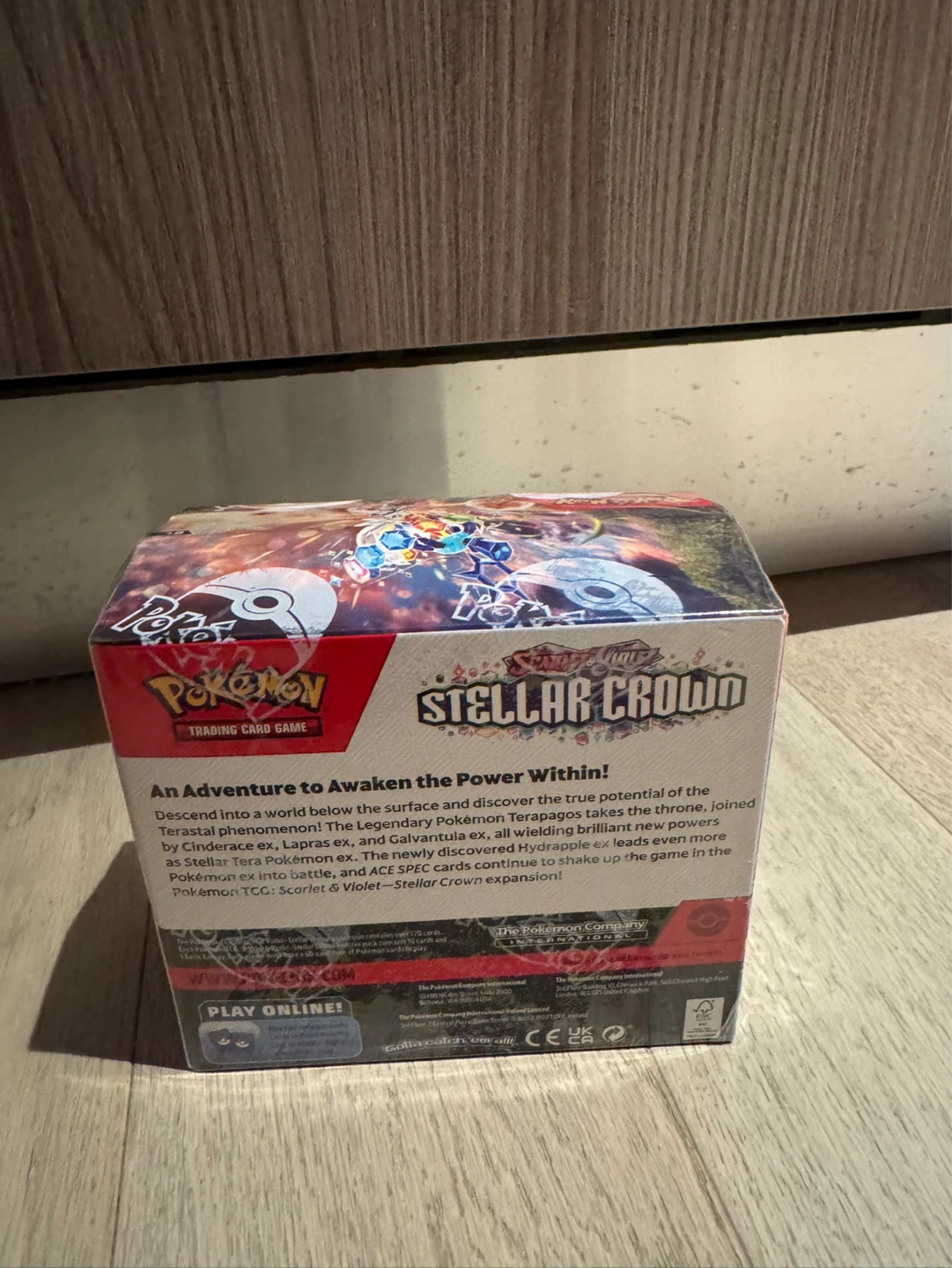 Pokemon Stellar crown booster box - photo 3