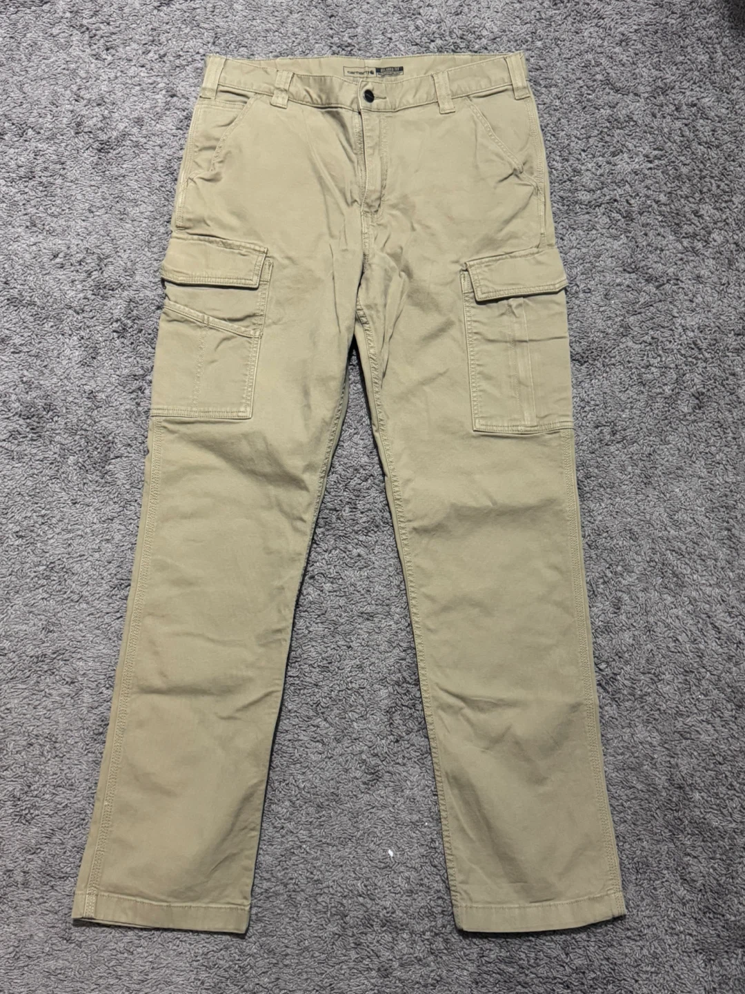 Carhartt Relaxed Fit Cargo Pants - Khaki 34x34 - photo 2
