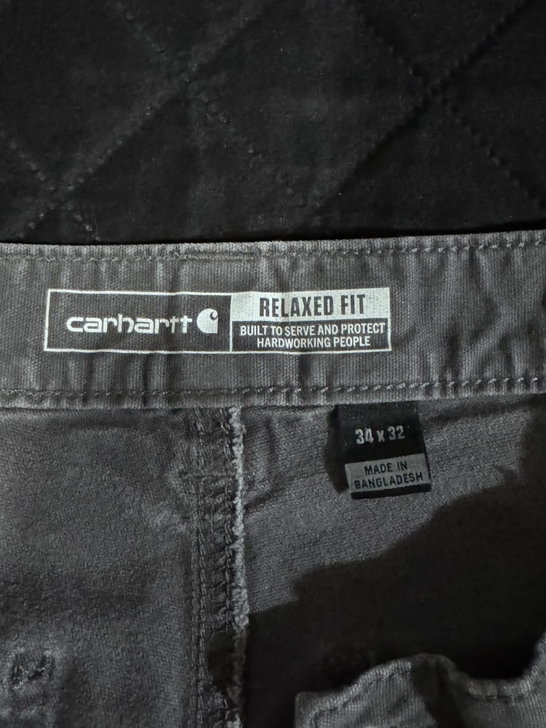 Carhartt Relaxed Fit Pants 34x32 Grey