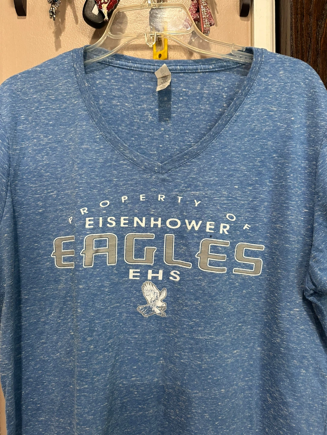 Jerzees Eisenhower Eagles EHS Ladies T-Shirt XL Blue - photo 2