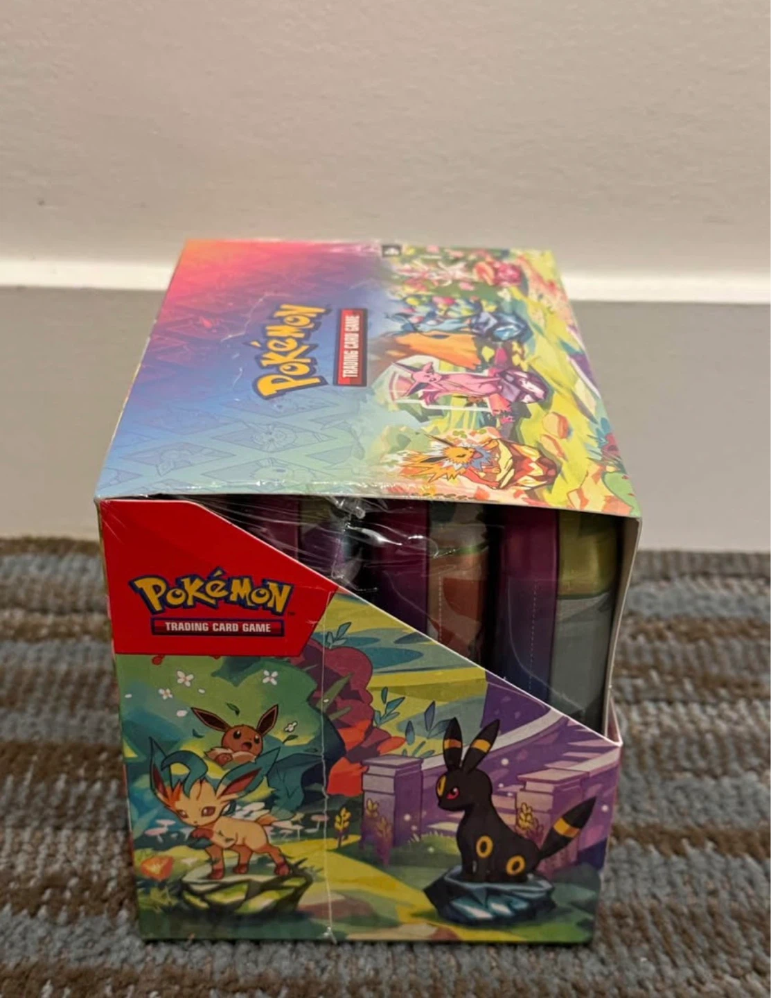 Pokémon prismatic evolutions mini tins display - photo 2