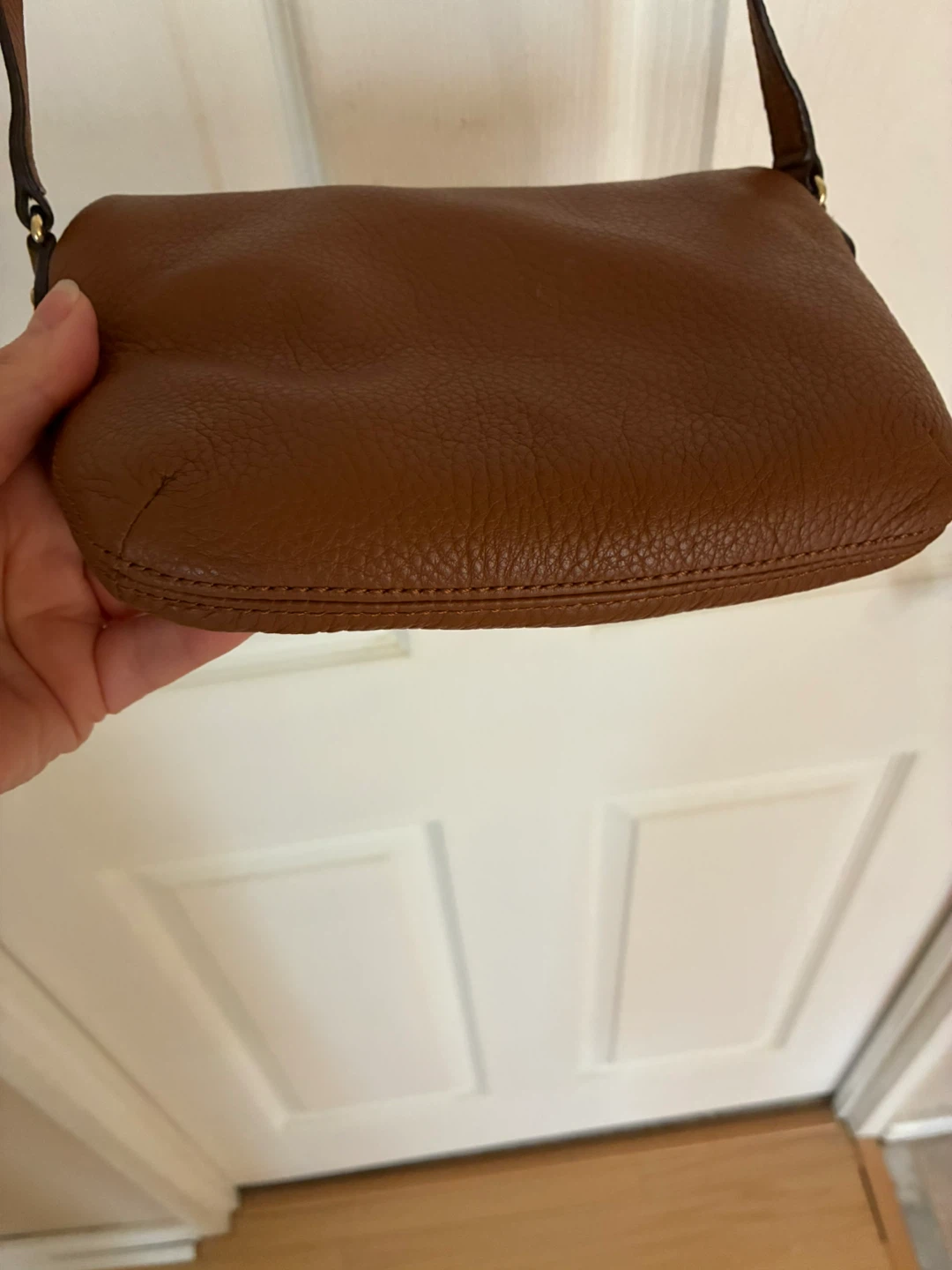 Calvin Klein Brown Leather Crossbody Bag - photo 2