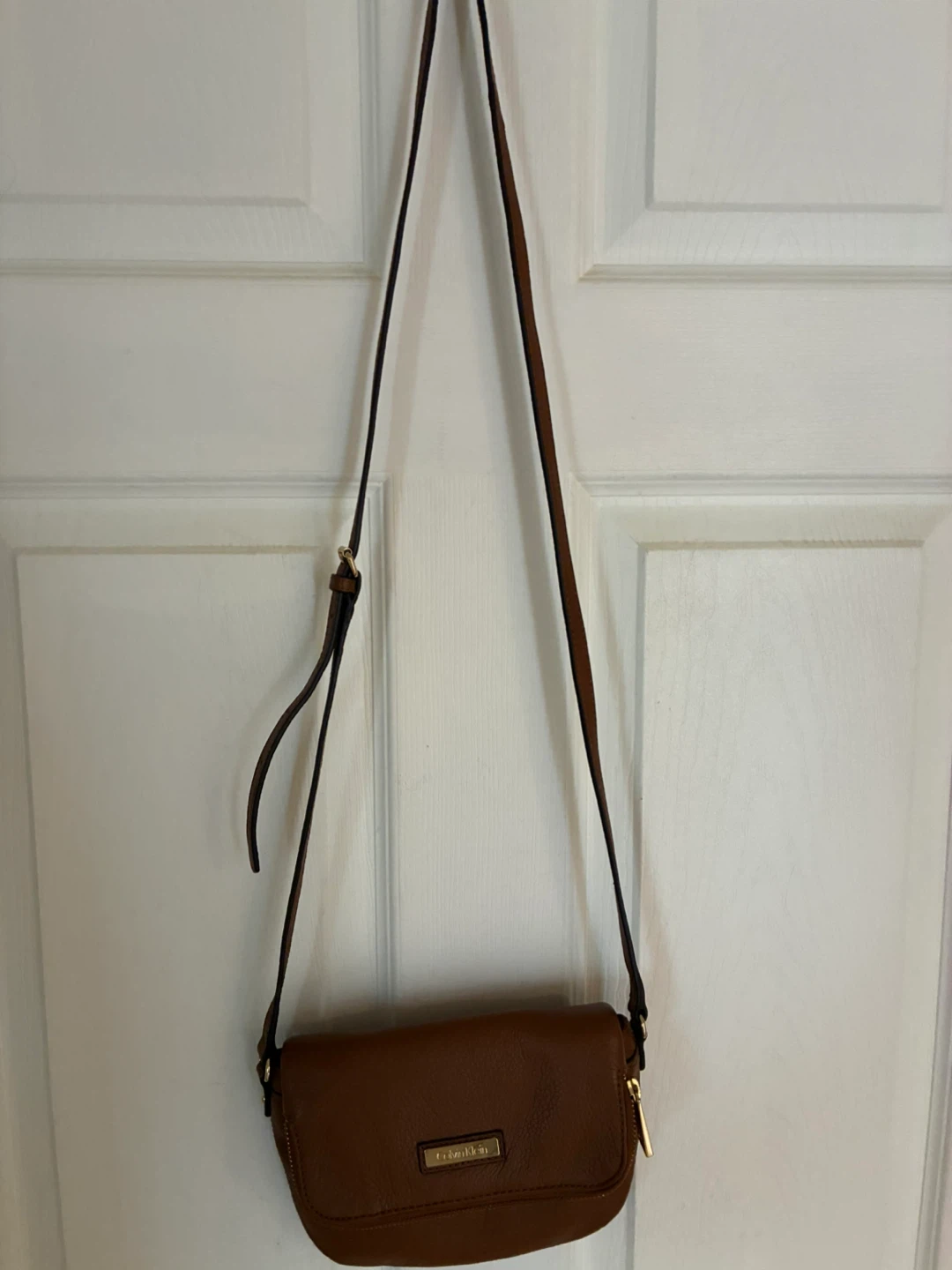 Calvin Klein Brown Leather Crossbody Bag - photo 4