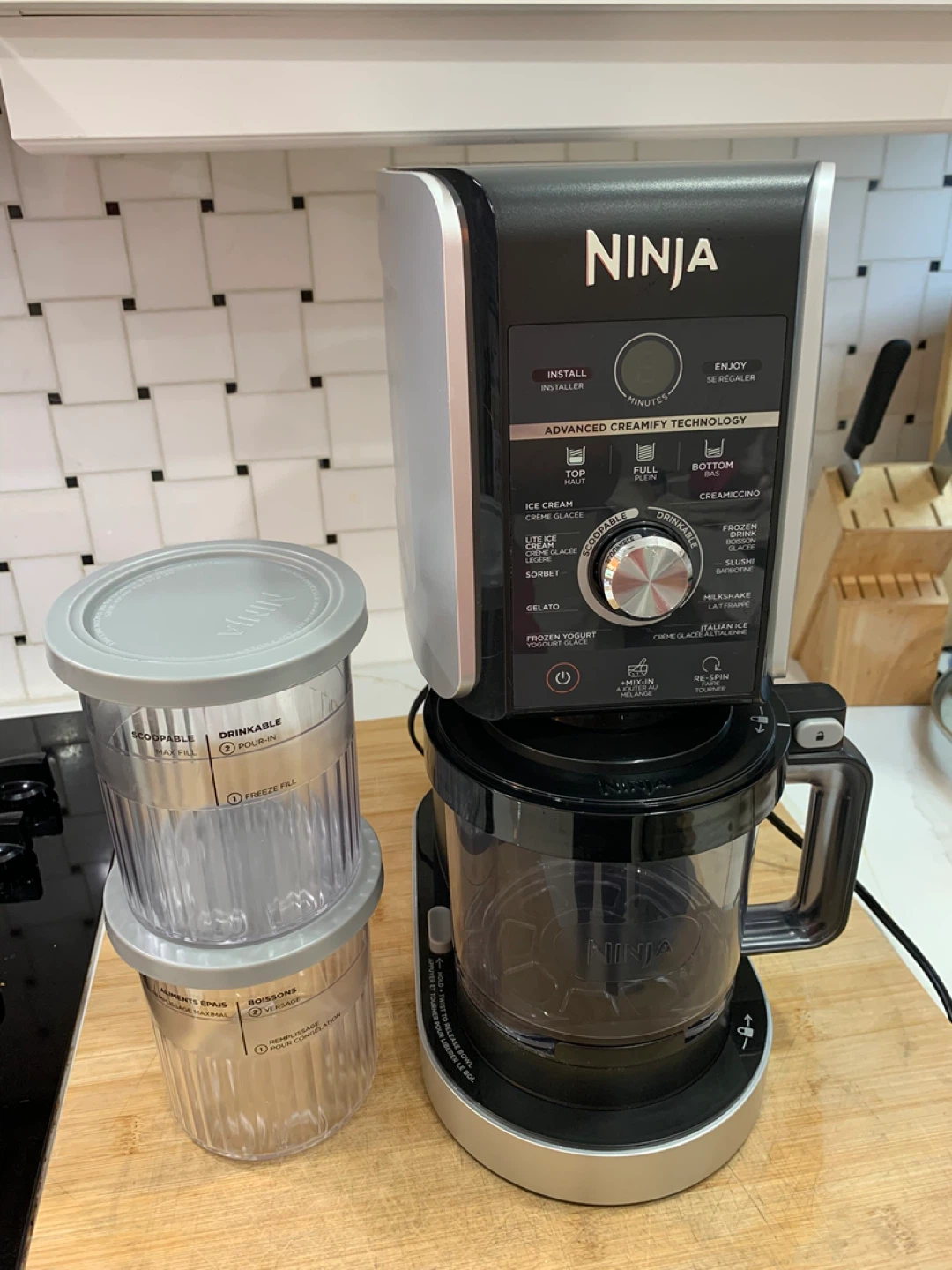 Ninja CREAMi Deluxe Ice Cream & Frozen Drink Maker - photo 4