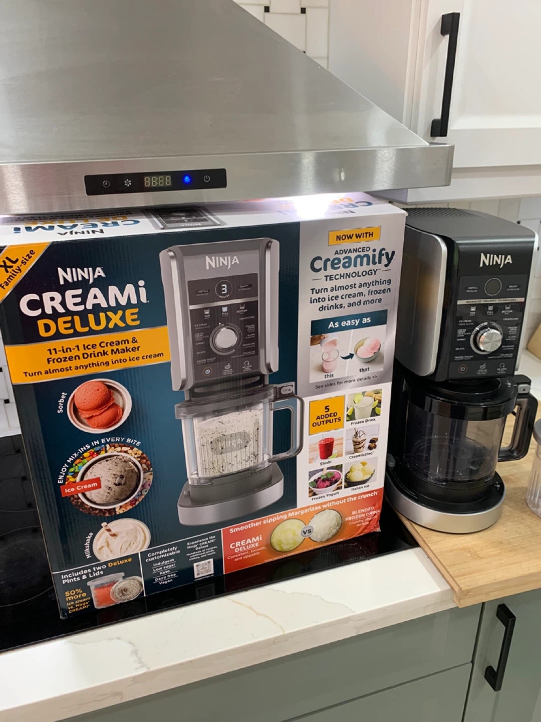 Ninja CREAMi Deluxe Ice Cream & Frozen Drink Maker - photo 3