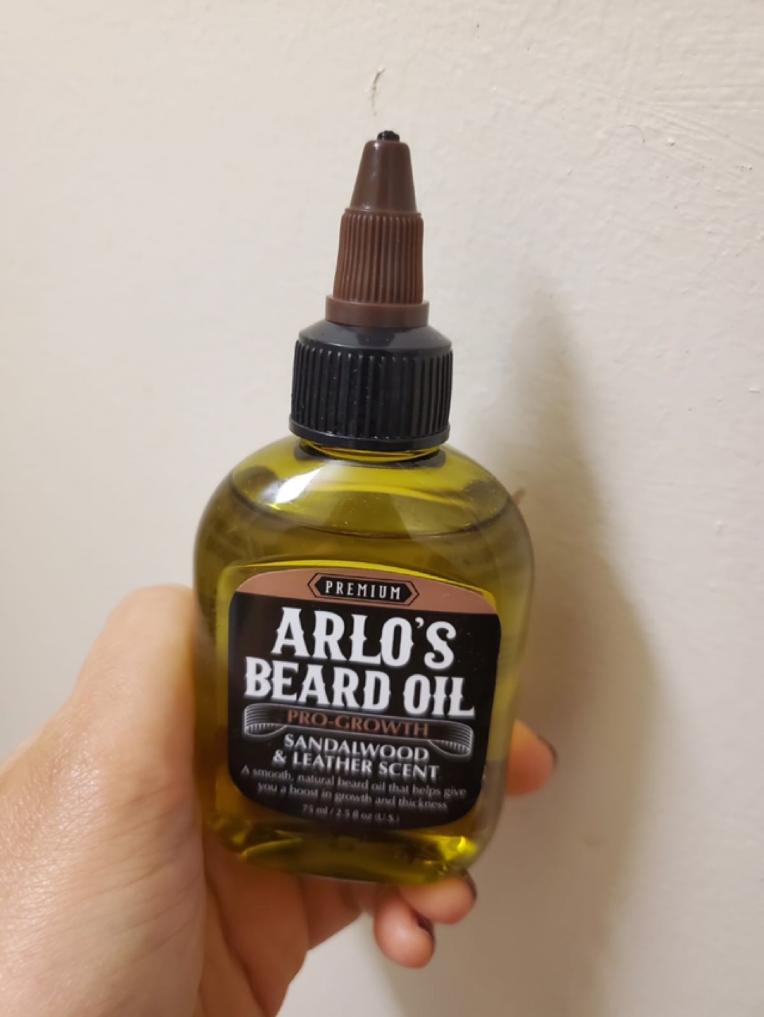 Arlo's Beard Oil - Sandalwood & Leather Scent (75 ml) - photo 2