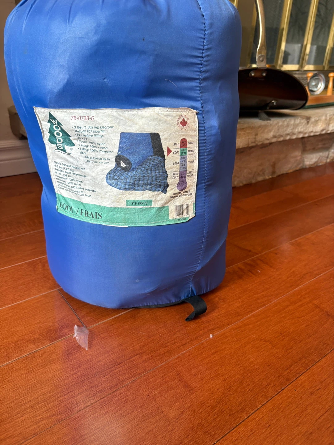 Woods Blue Sleeping Bag