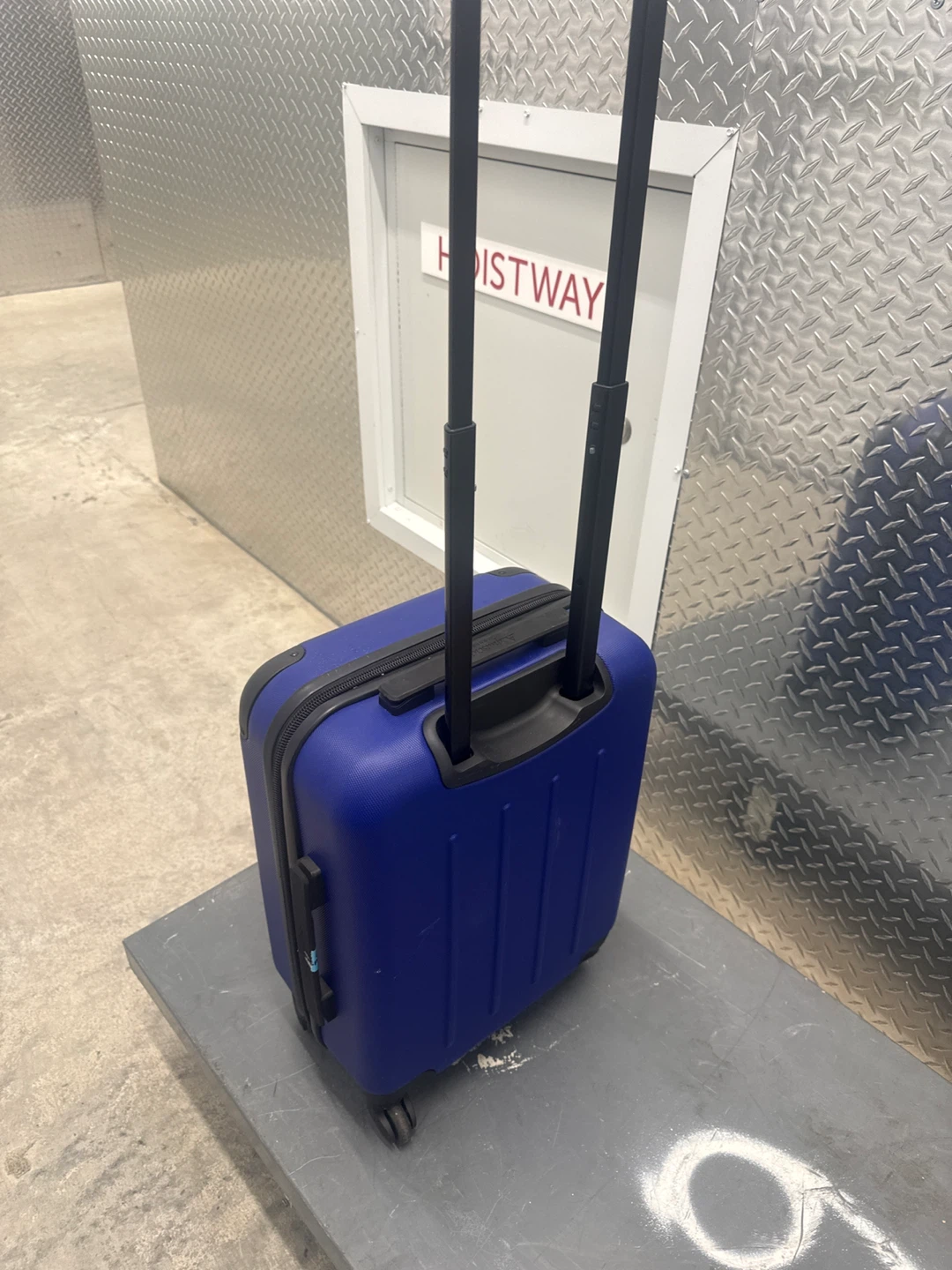 Aquascutum Blue Hardside Carry-On Luggage - photo 2