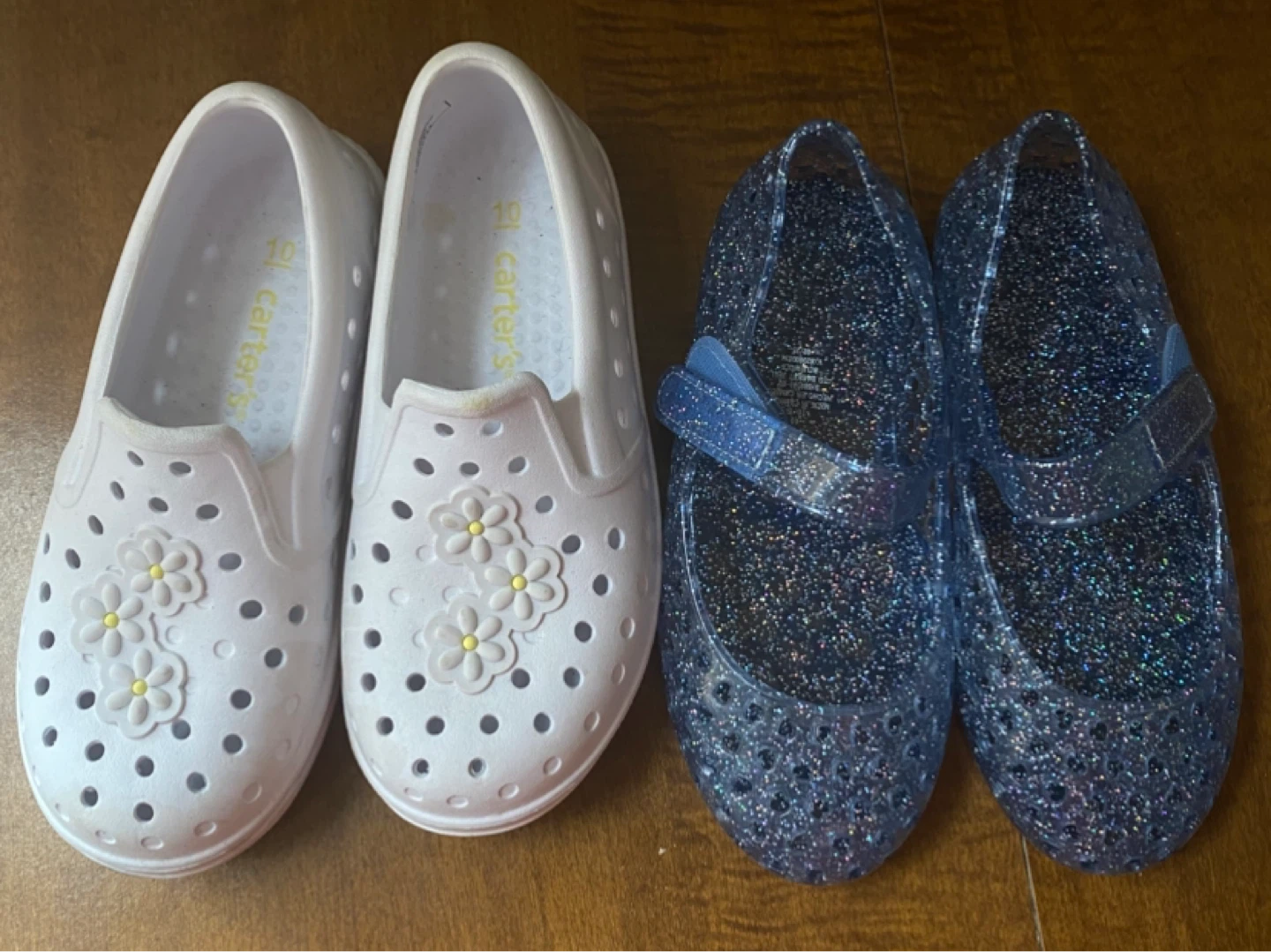6$ for 2 pair Carter's Girls Shoes