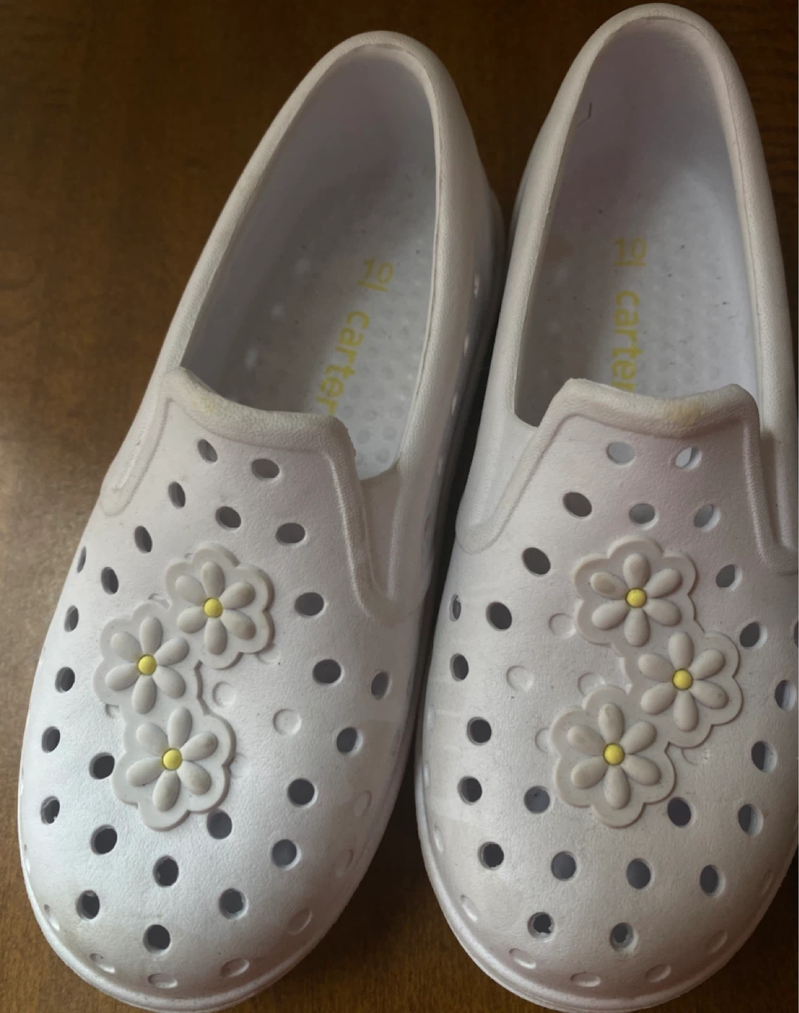 6$ for 2 pair Carter's Girls Shoes - photo 3
