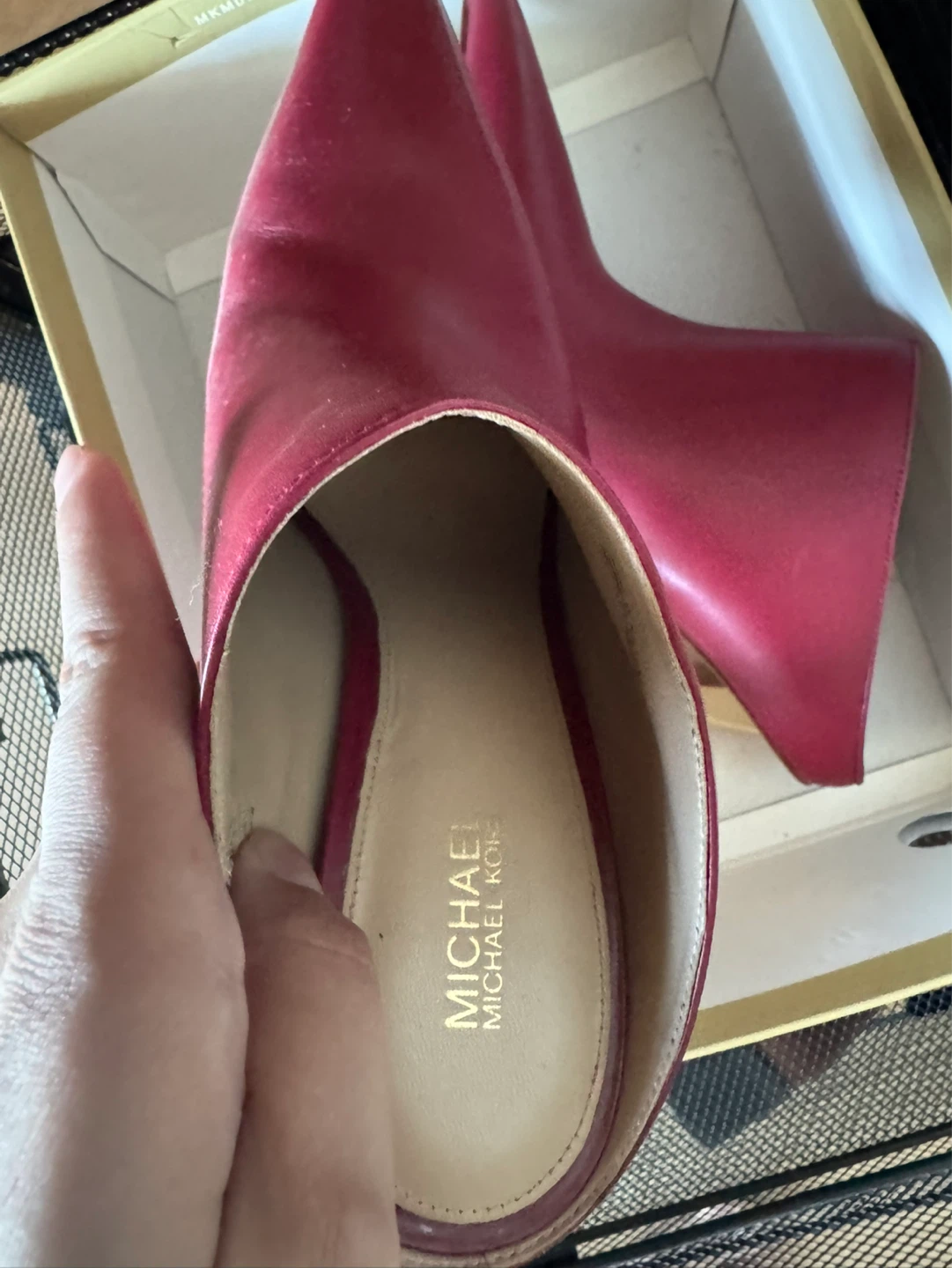 MK Halle leather mule pumps - photo 2