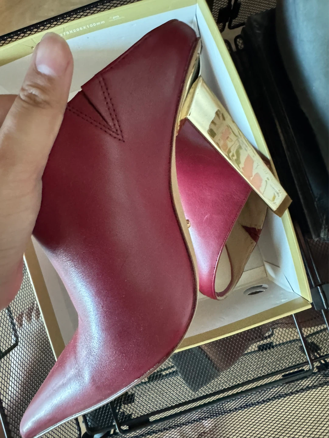 MK Halle leather mule pumps - photo 3