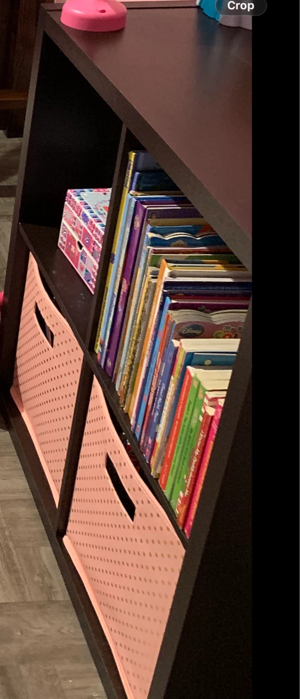 4-Cube Storage Organizer Shelf Unit