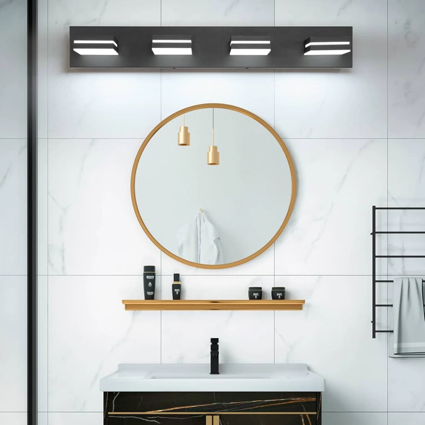 Sinerise LED Modern Bathroom Vanity Light - photo 4