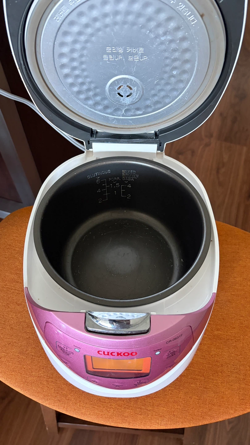 CUCKOO CR-0631F Rice Cooker - photo 2