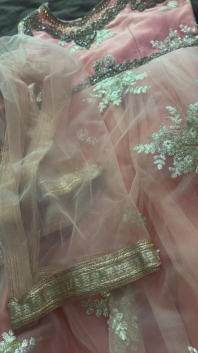 Pink Embellished Tulle Dress - photo 3