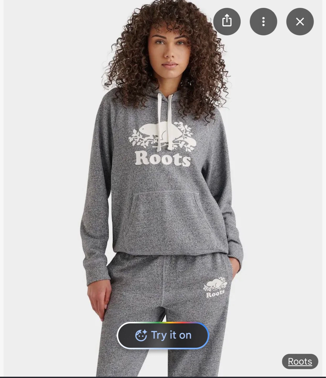 Roots Hoodie Grey - photo 2