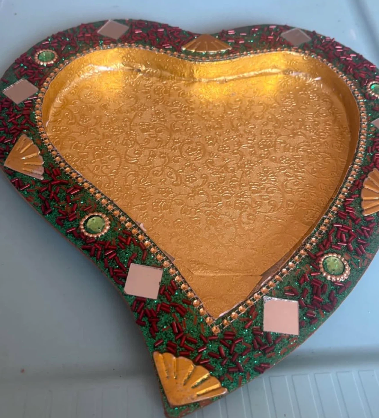 Decorative Serving Trays (Heart & Paisley Shaped) - photo 2