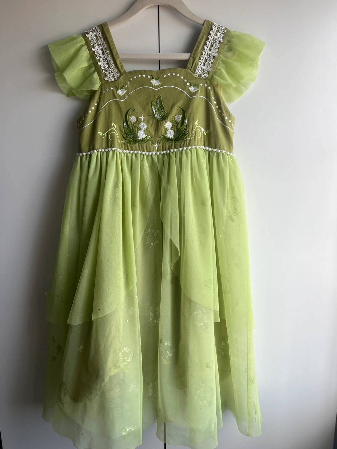 MQD Girls Green Dress Size 130/64