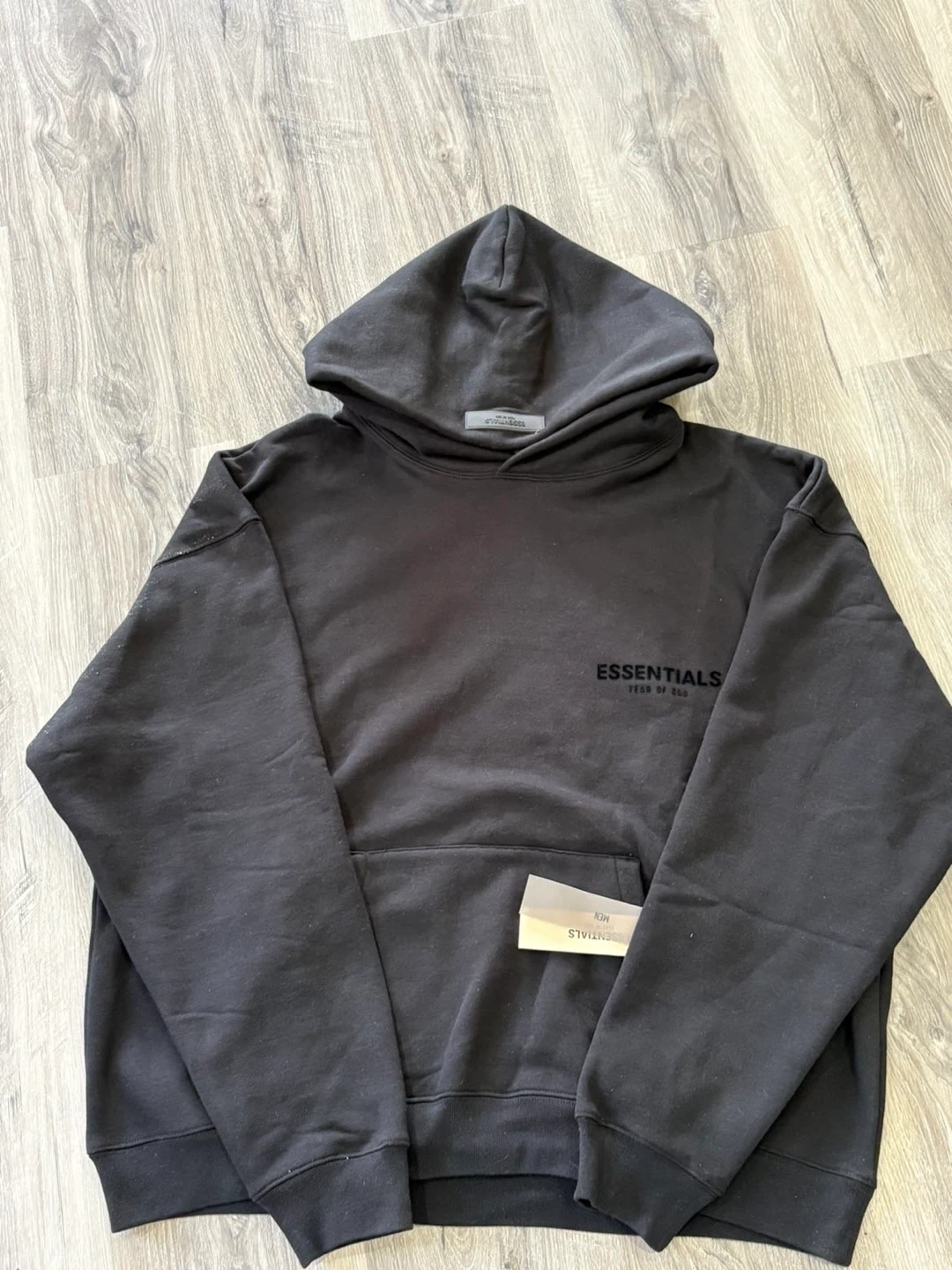 FEAR OF GOD ESSENTIALS Black Hoodie & Sweatpants Set - photo 3