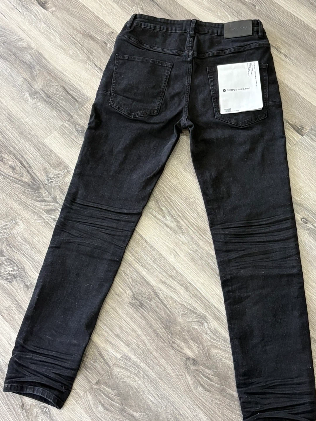 Purple Brand Black Denim Jeans Size 30 - photo 2