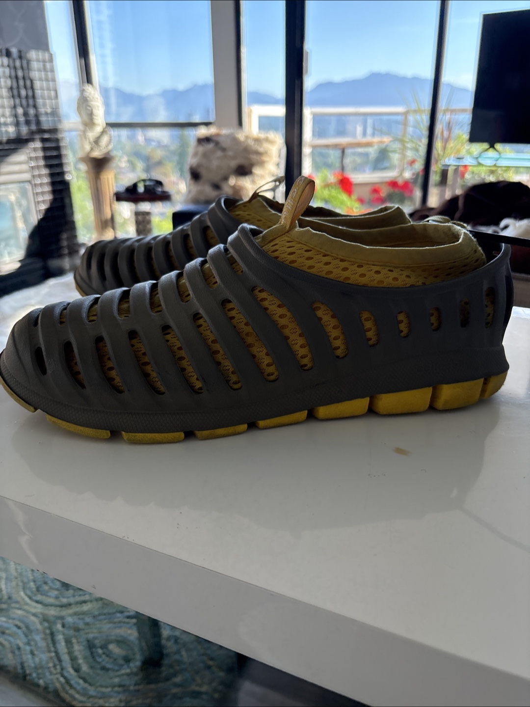 ccilu Aqua Shoes - Grey/Yellow - photo 3