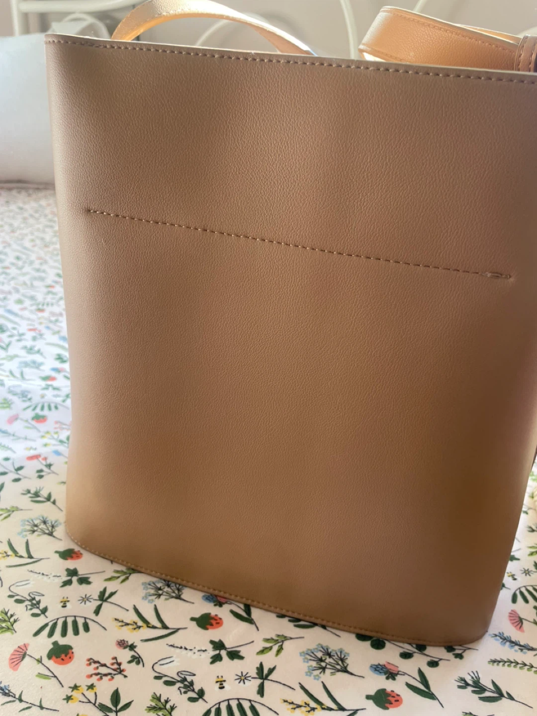 Pixie Mood Nude Beige Crossbody Tote Bag - photo 5