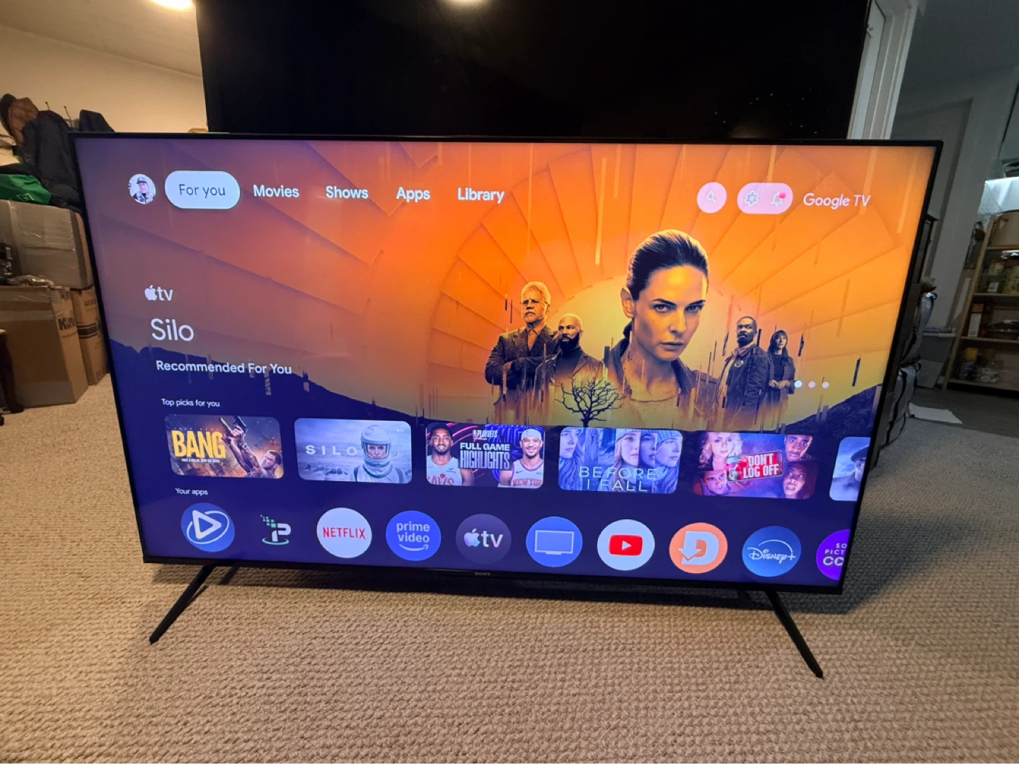 65” Sony Smart TV with Google TV - photo 3