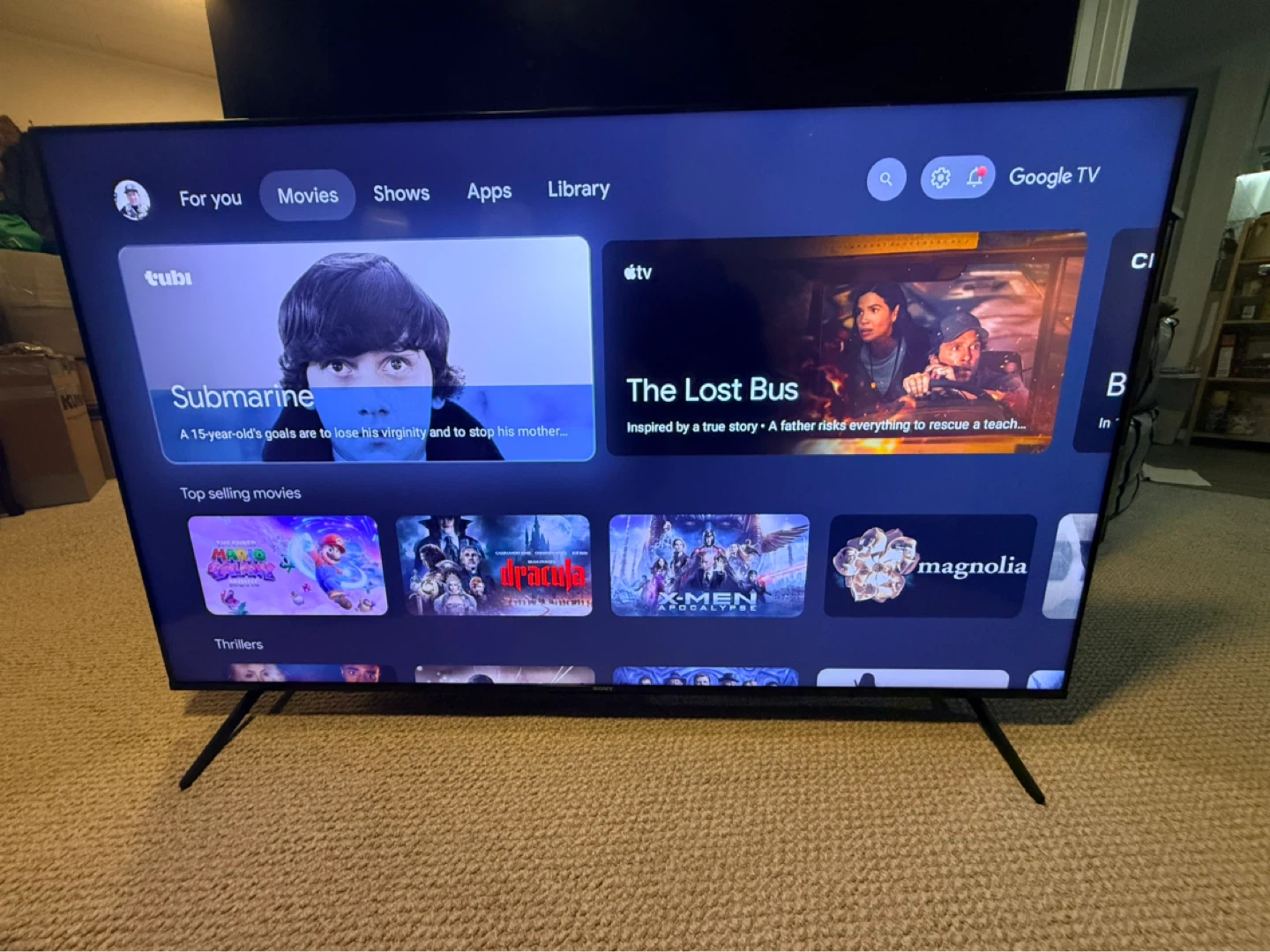 65” Sony Smart TV with Google TV - photo 4