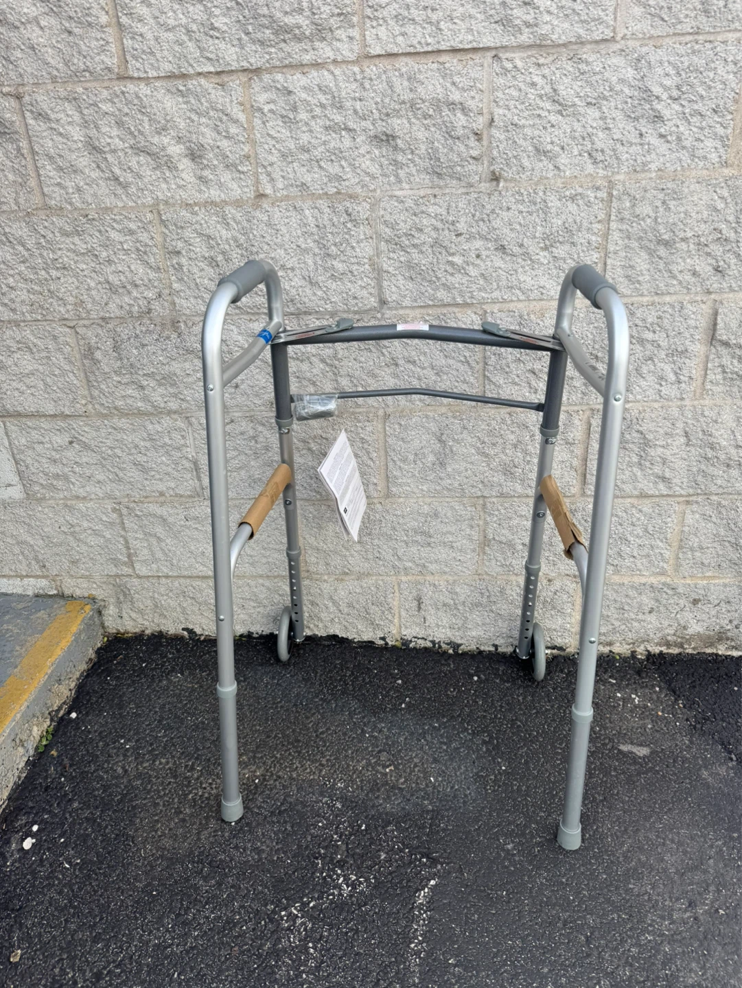 Folding Walker with Wheels - photo 2