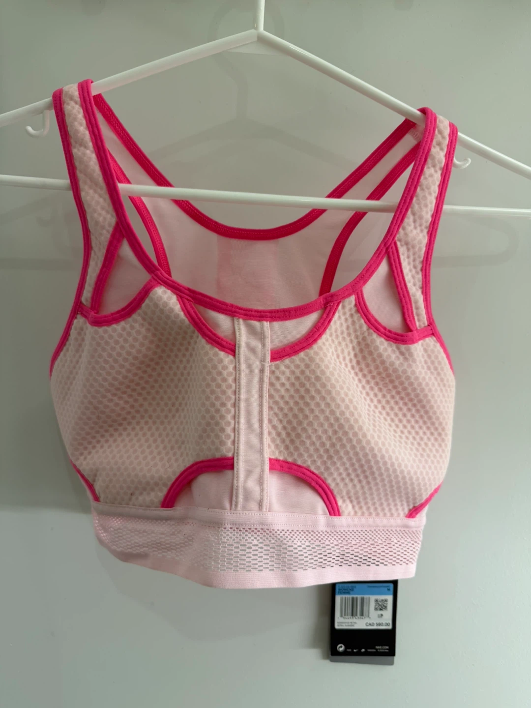 Nike Women's Medium Pink Sports Bra