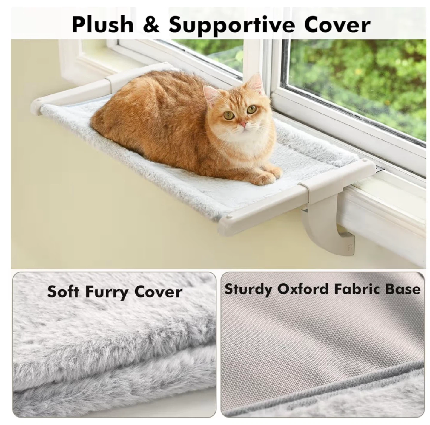 Window Cat Perch - Large, 30 lbs Weight Bearing C25 - photo 2