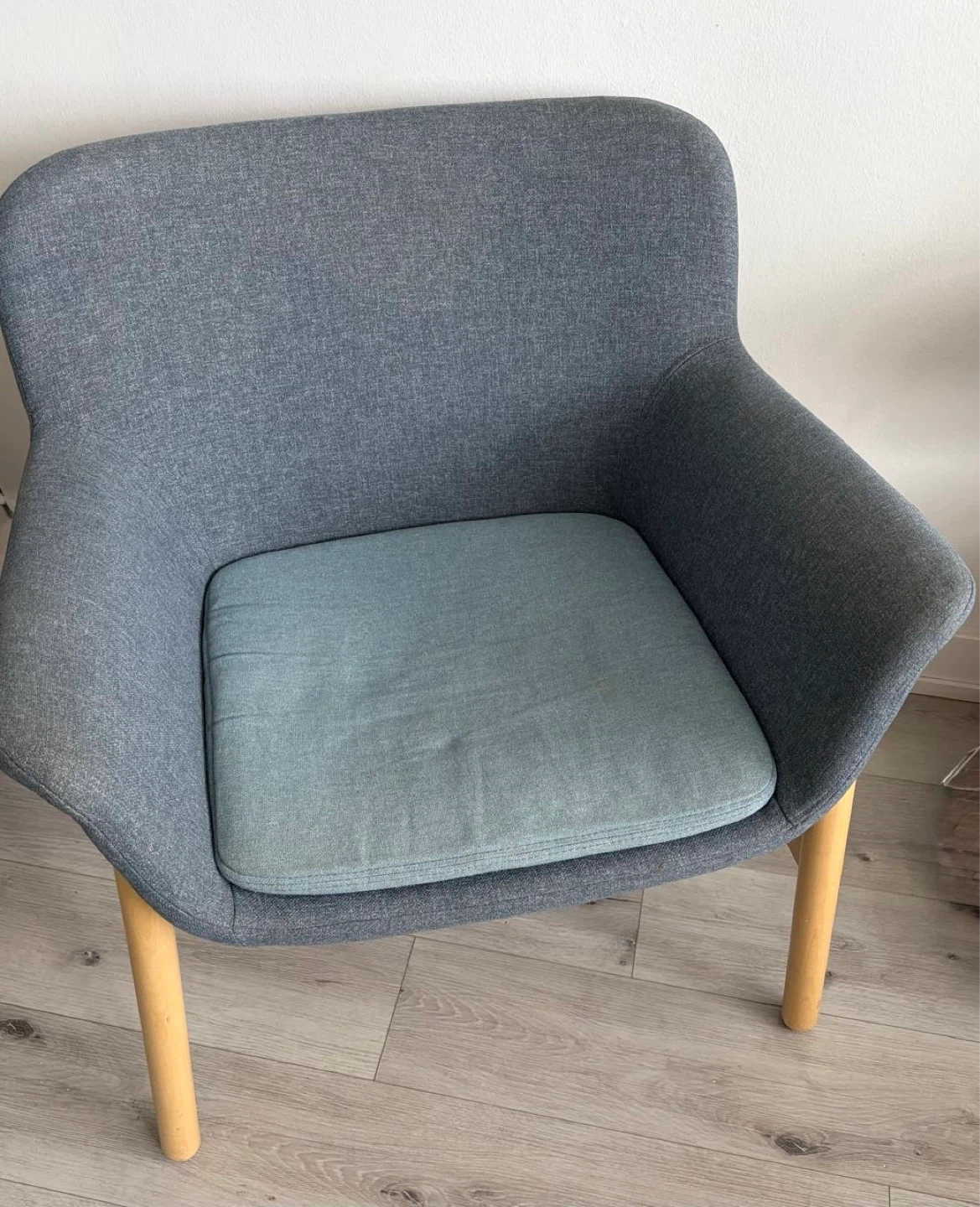 IKEA VEDBO Armchair (Gunnared Blue) - photo 3