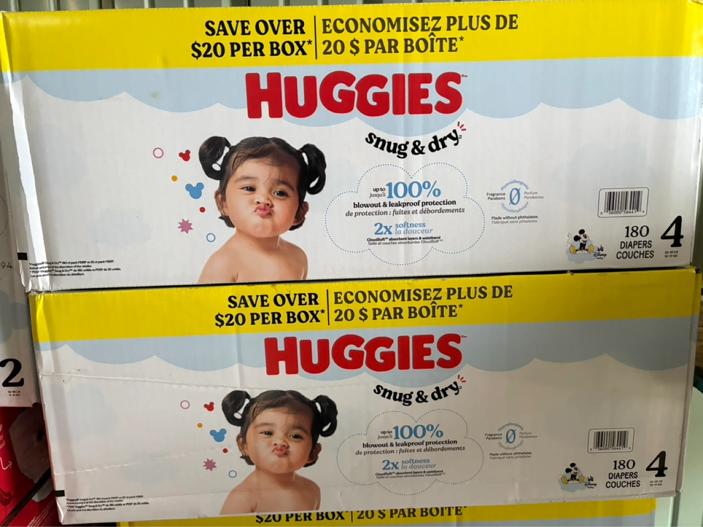 Huggies Snug & Dry Diapers Size 4 - photo 2