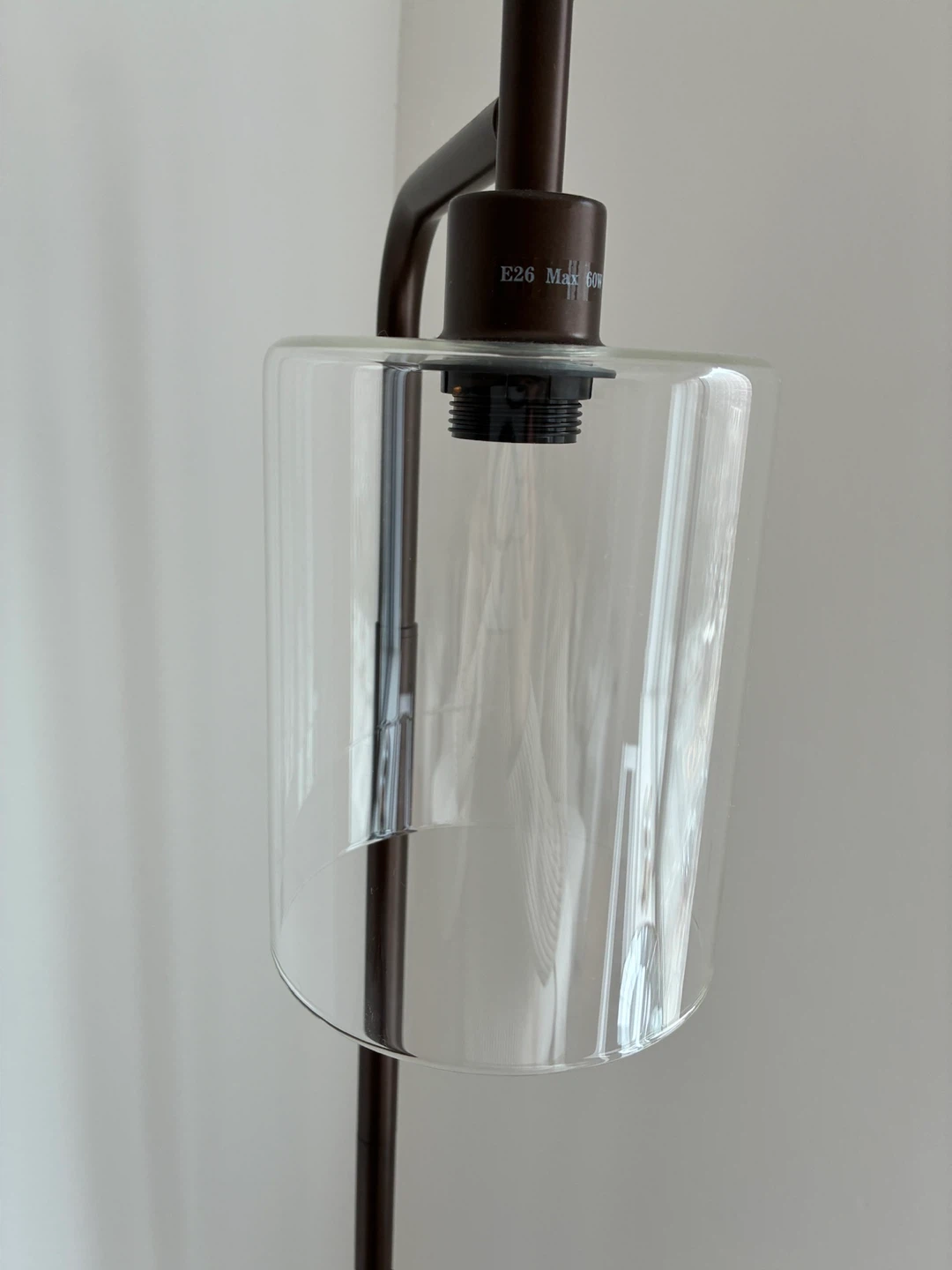 Floor Lamp with Glass Shade - photo 2