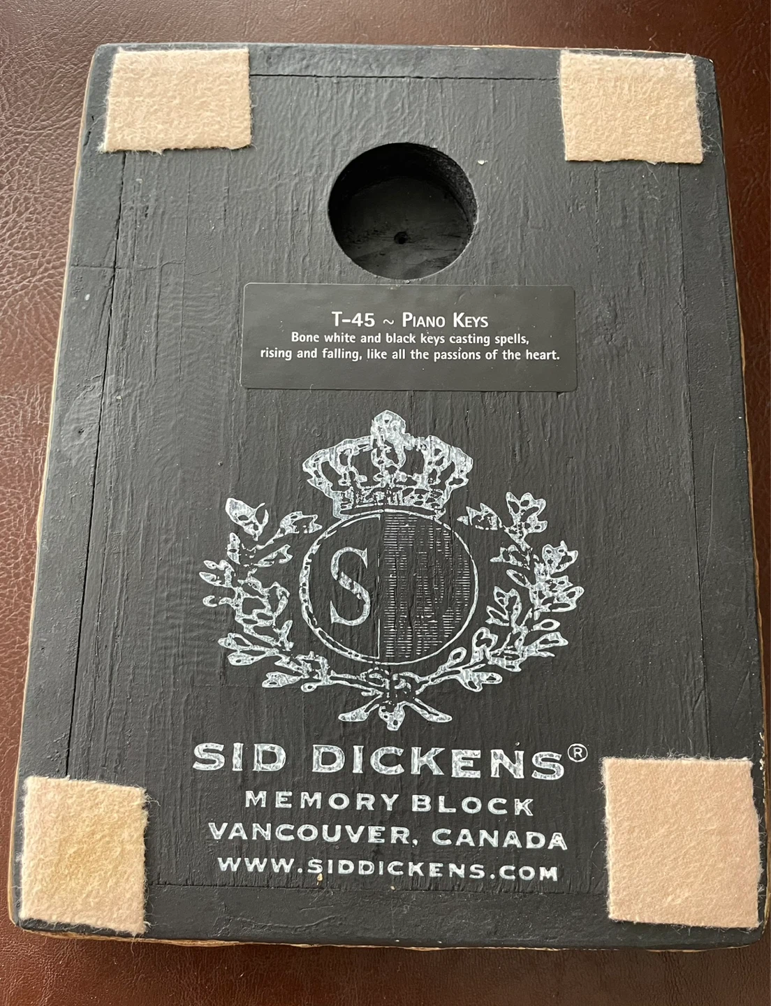 Sid Dickens Piano Keys Memory Block Art Piece - photo 3