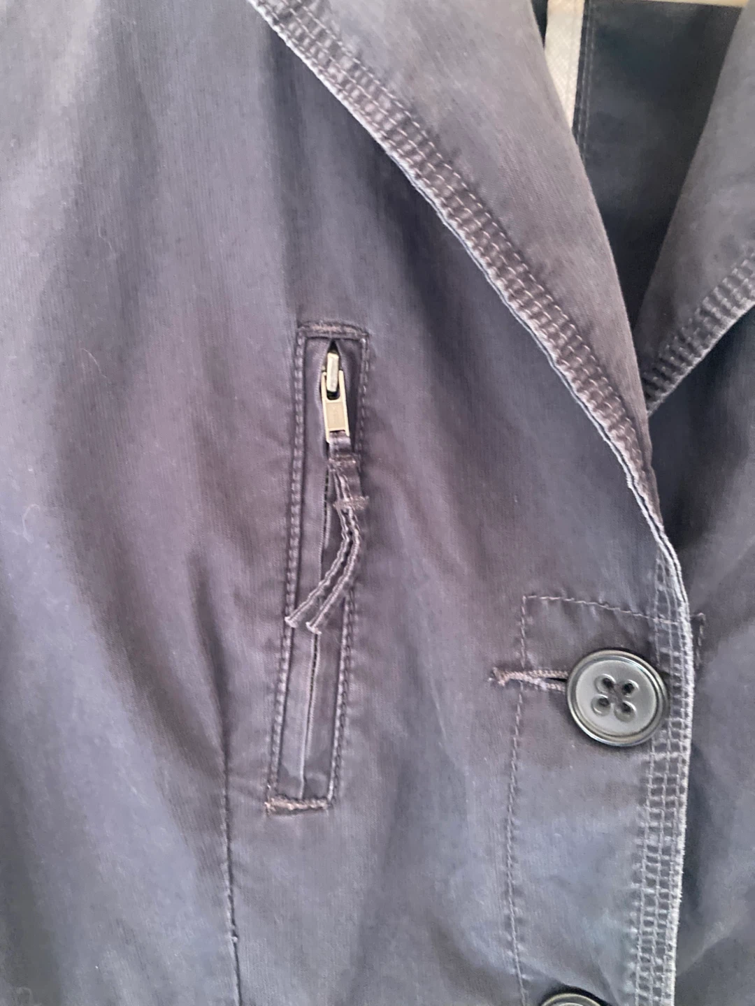 M by Missoni Charcoal-Navy Utility Jacket - photo 3