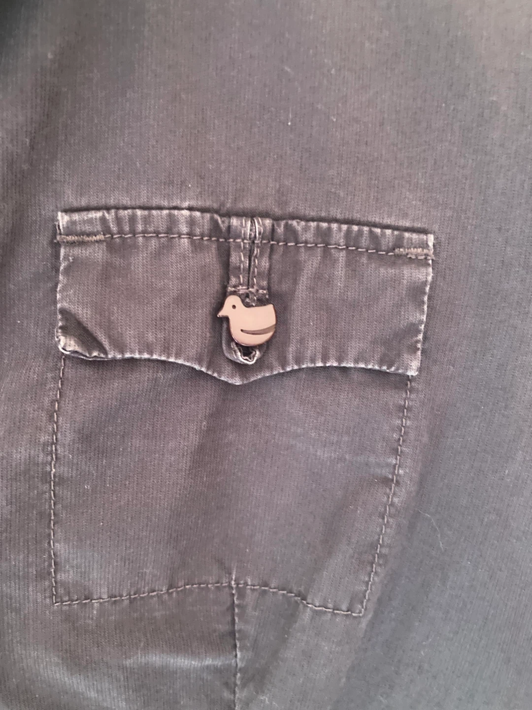 M by Missoni Charcoal-Navy Utility Jacket - photo 2