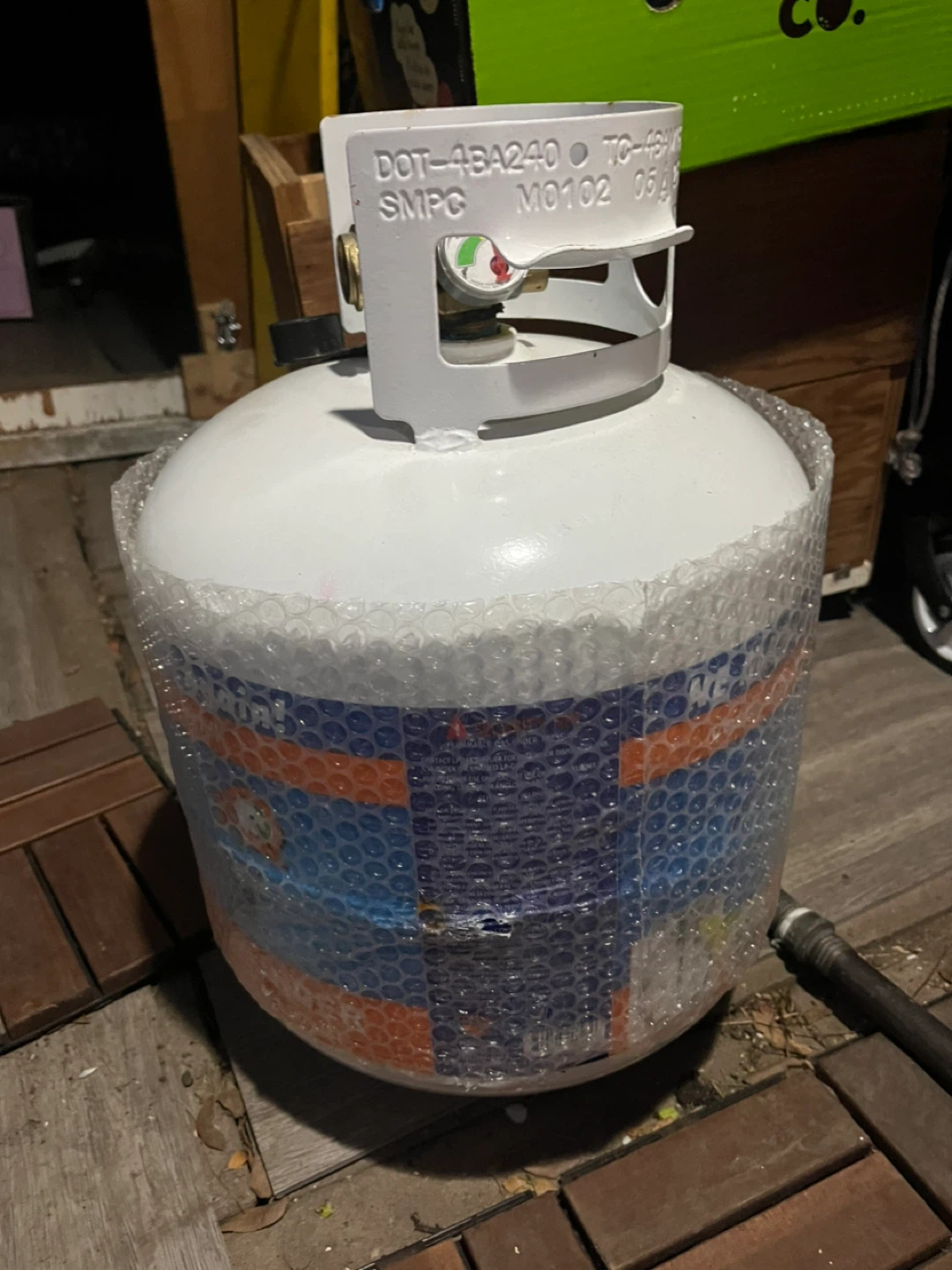 Propane tank 20 lbs