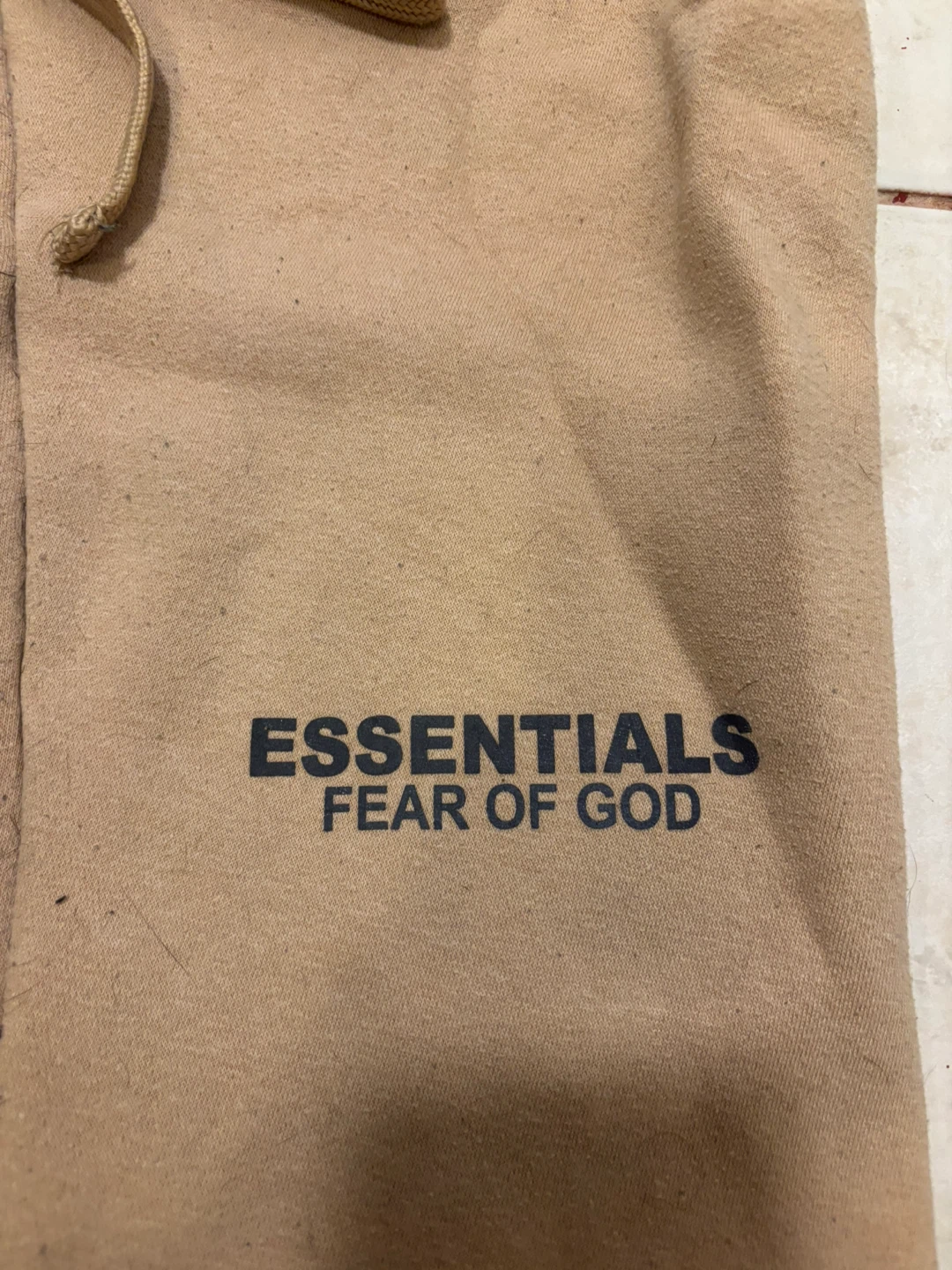ESSENTIALS Fear of God Beige Sweatpants - photo 2