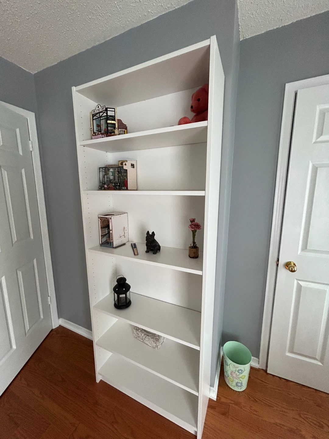 IKEA White 5-Shelf Bookshelf - photo 4