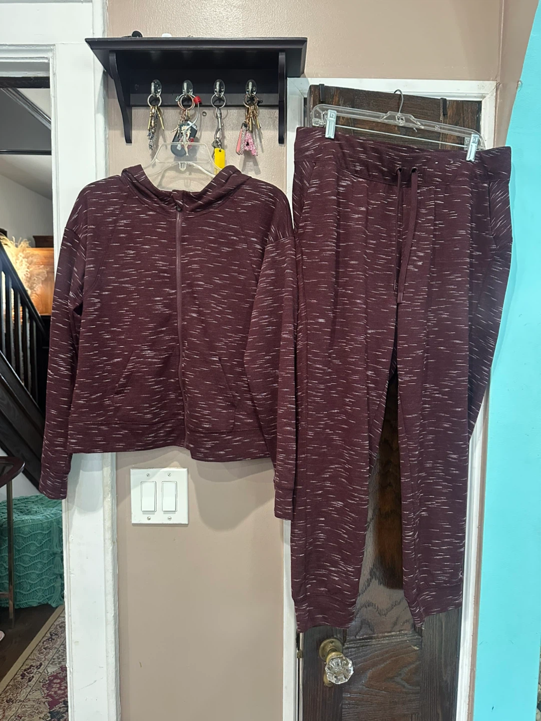 Xersion Full Zip Hoodie and Pants Set